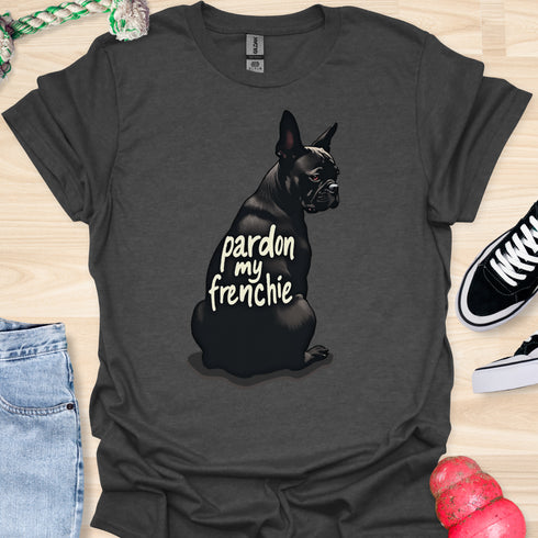 Pardon my frenchie - V6 - Stylish Back Over Should T-Shirt